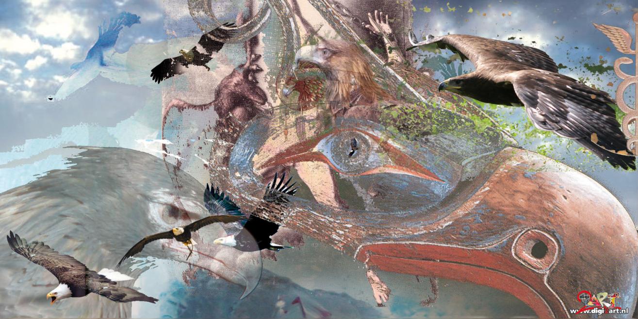 Digiart arend 2