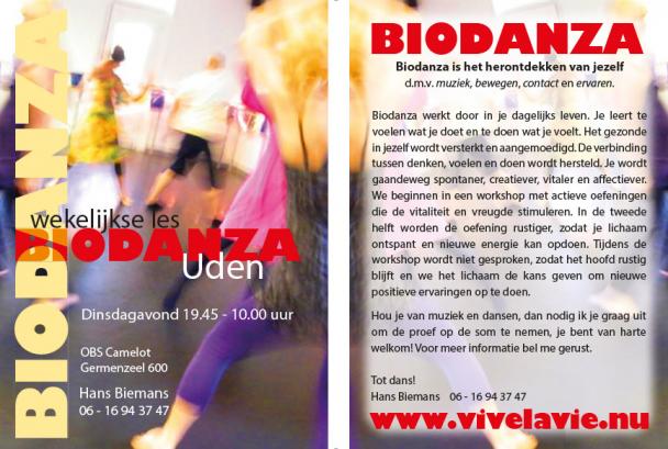 2015  Biodanza flyer
