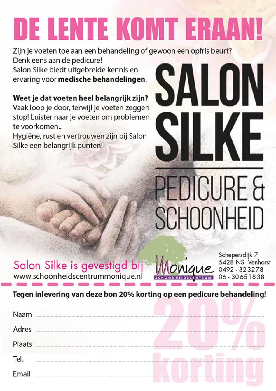 Salon Silke flyer